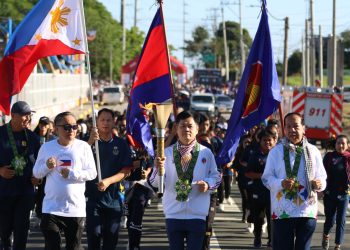 The SEAG Torch Relay in Cambodia shines brightly in Tagaytay - Travel News, Insights & Resources.