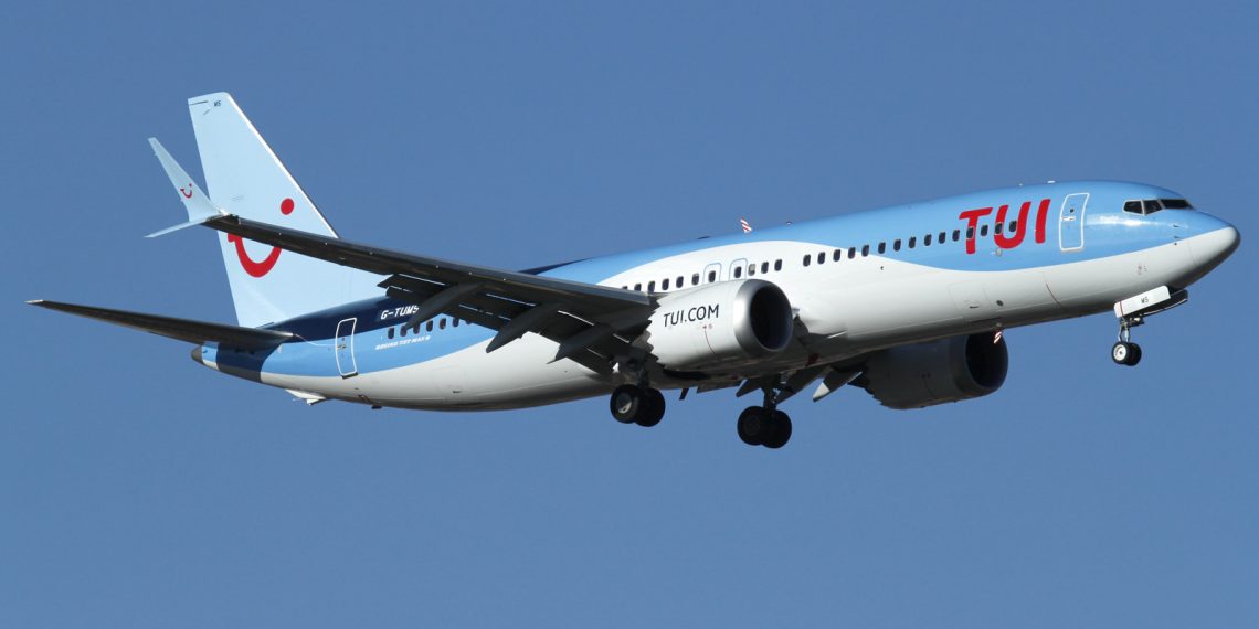 The TUI Airways Boeing 737 8 MAX equipped with G TUMS - Travel News, Insights & Resources.