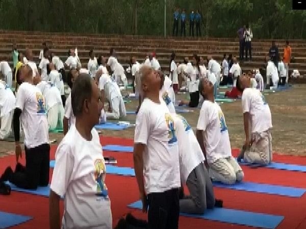 Nepal Scores perform Yoga at Lumbini ahead of International Day - Travel News, Insights & Resources.