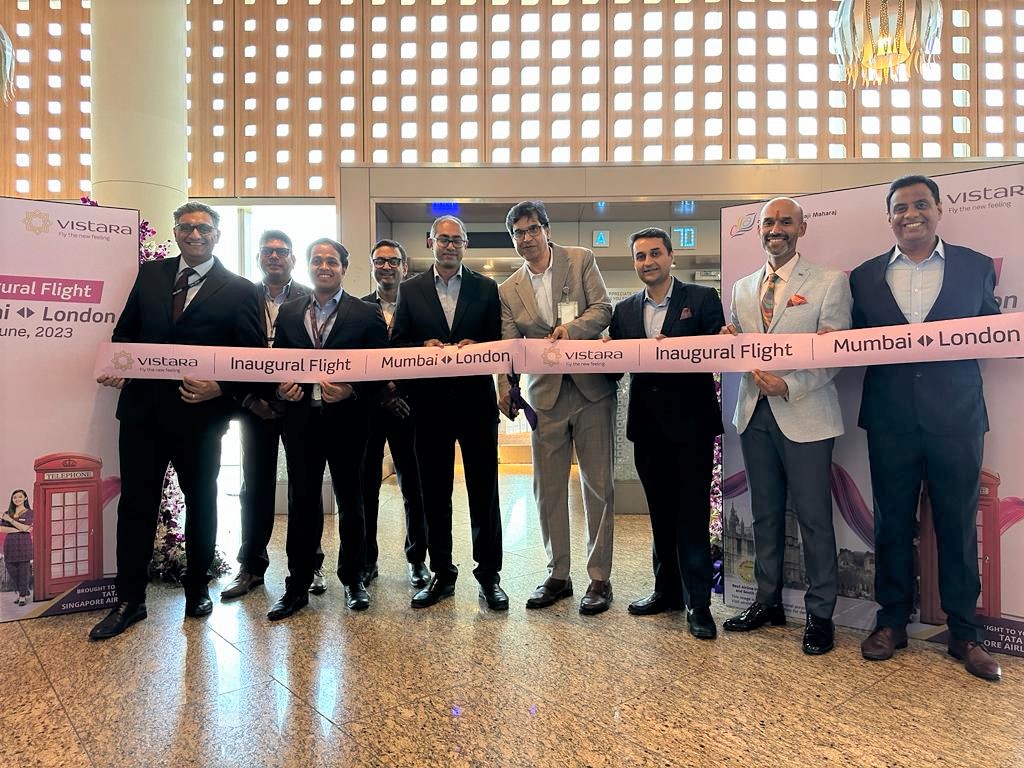 Vistara Inaugurates Direct Connectivity Between Mumbai And London - Travel News, Insights & Resources.