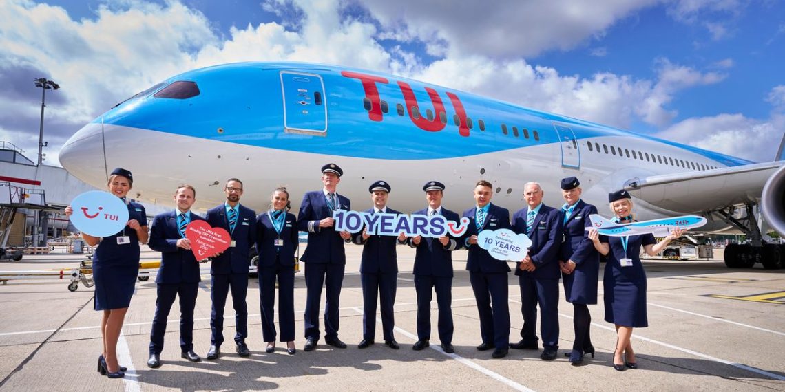 TUI marks 10 years of flying with the Boeing 787 - Travel News, Insights & Resources.