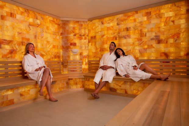 Reno's Silver Legacy Resort offers a 21,000-square-foot spa with a pink Himalayan salt room. (Visit Reno Tahoe)