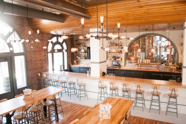Reno's Depot Craft Brewery & Distillery is located in a renovated 1910 railway building. (Visit Reno Tahoe)