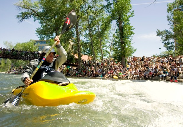 The Truckee River, which runs through the center of Reno, offers all kinds of recreational options, from fishing to kayaking and even a whitewater park. (Visit Reno Tahoe)