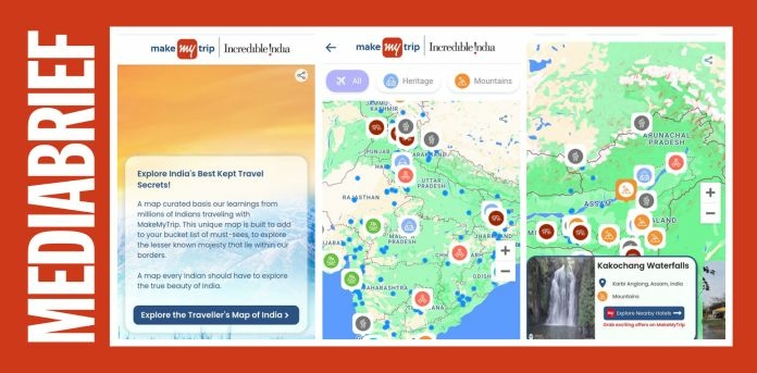 ‘Travellers Map of India Celebrates Independence Day MakeMyTrip Joins - Travel News, Insights & Resources.