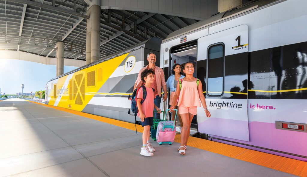 Brightline will offer commuter rail service from Miami to Orlando starting Sept. 22. COURTESY PHOTO