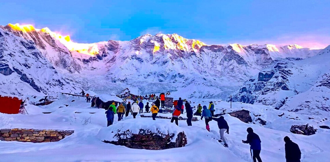 As footpaths shrink Annapurna trek duration plummets from 28 to - Travel News, Insights & Resources.