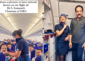 Watch ISRO Chief S Somanath Receives Grand Welcome From IndiGo - Travel News, Insights & Resources.