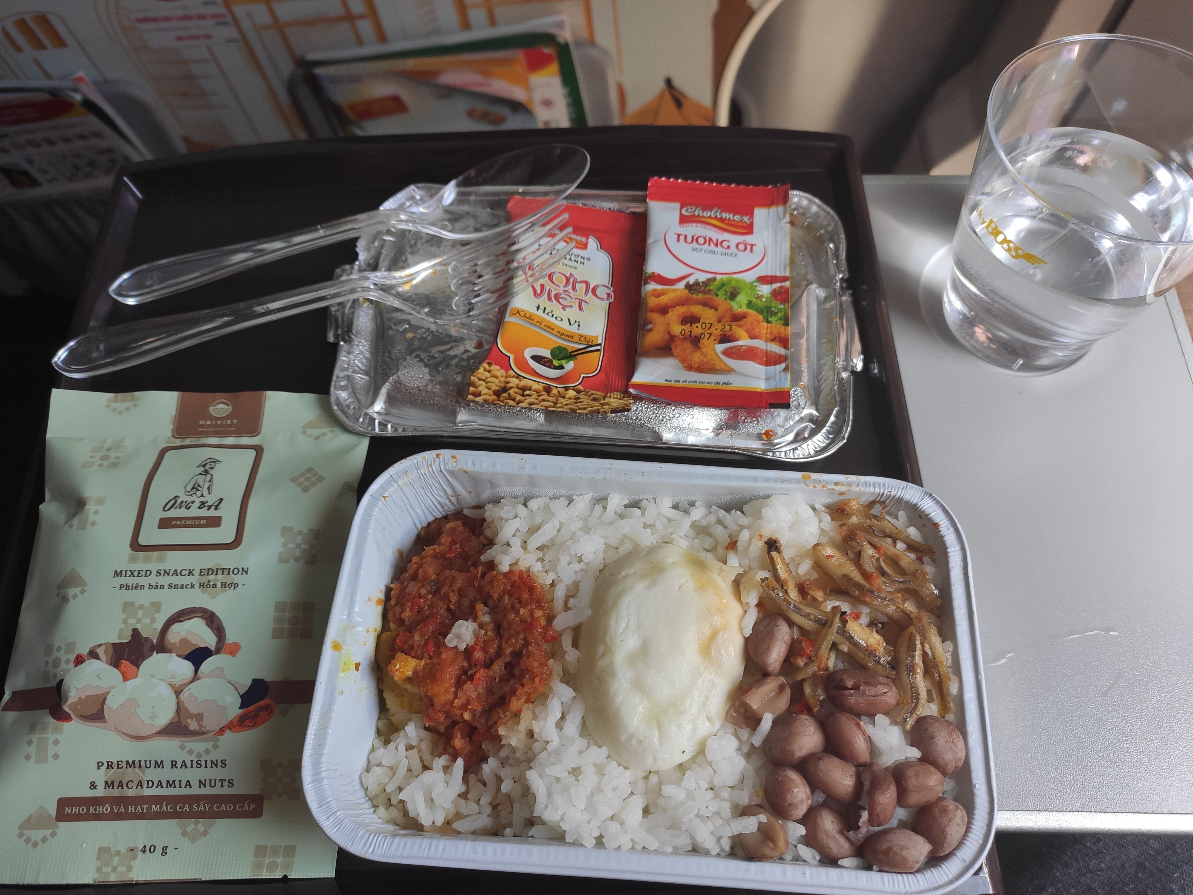 Vietjet inflight meal