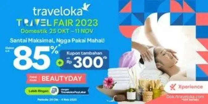 Promo Traveloka Travel Fair 2023 Nikmati Diskon Produk Xperience Hingga - Travel News, Insights & Resources.