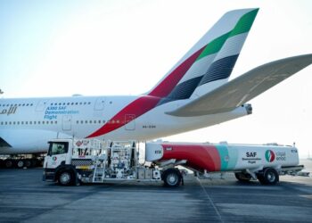 Emirates operates world’s first A380 flight with 100 per cent SAF