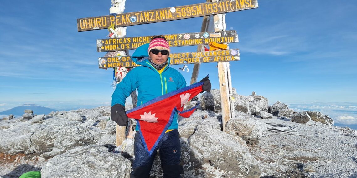 Nepali climber Pandey successfully climbs the highest peak in Africa - Travel News, Insights & Resources.