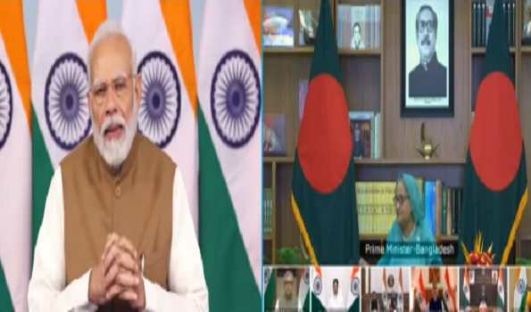 PM Modi Sheikh Hasina jointly inaugurate three India assisted - Travel News, Insights & Resources.