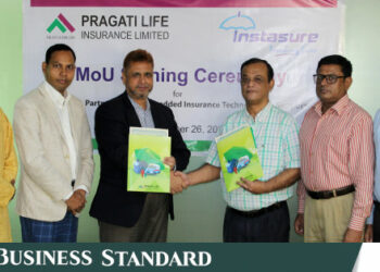 Pragati Life Insurance signs MoU with Instasure to develop new - Travel News, Insights & Resources.