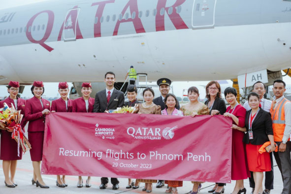 Qatar is back flying to Phnom Penh TTR Weekly - Travel News, Insights & Resources.