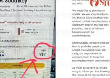 Travellers 7 JB hotel room booking gets cancelled by Agoda - Travel News, Insights & Resources.