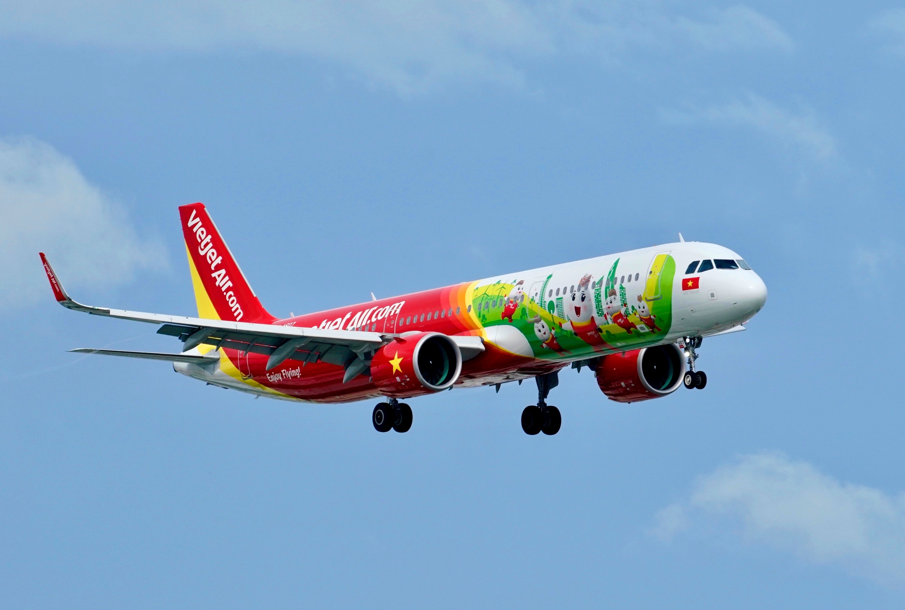 Tàu bay Vietjet đem đến cho hành khách các chuyến bay vui vẻ, tiết kiệm