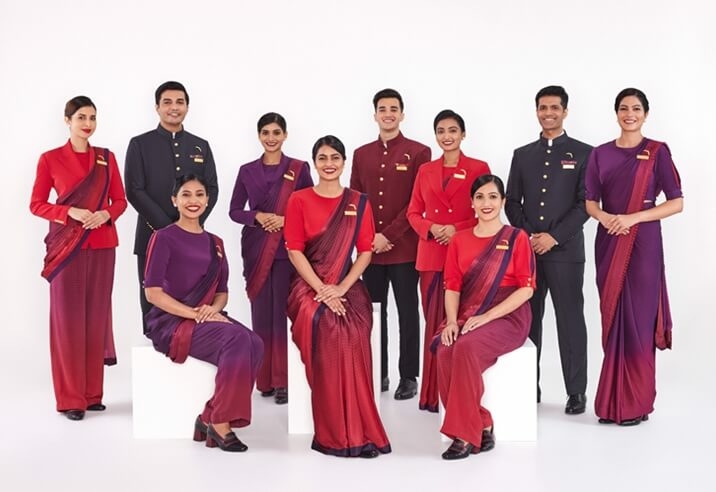 Manish Malhotra uniforms for Air India crew - Travel News, Insights & Resources.