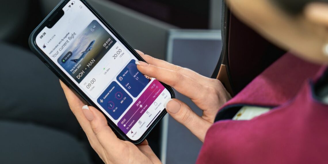 Qatar Airways 15000 iPhones informieren das Kabinenpersonal uber Vorlieben der - Travel News, Insights & Resources.