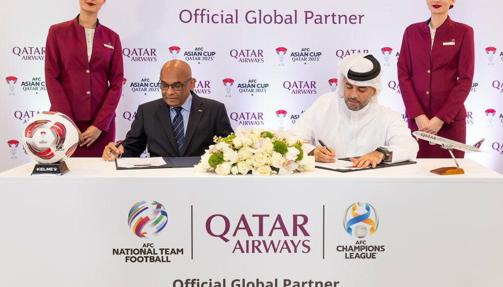Qatar Airways and the Asian Football Confederation announce Global Partnership - Travel News, Insights & Resources.