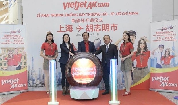 Vietjet inaugura la ruta Ho Chi Minh Shanghai Reporte Asia - Travel News, Insights & Resources.