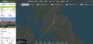 easyJet Flight Fuerteventura-Edinburgh Declares Emergency