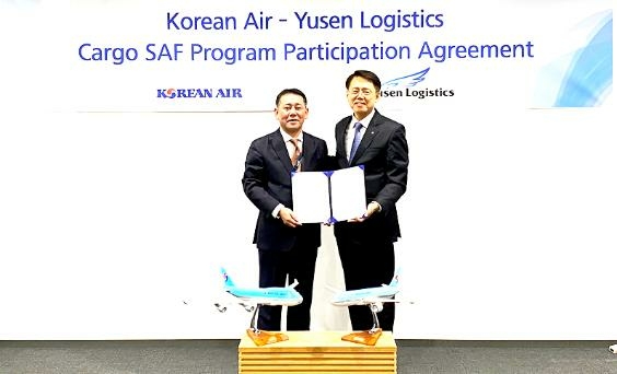 Korean Air Yusen Logistics Soar in SAF Partnership - Travel News, Insights & Resources.