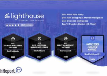 Lighthouse formerly OTA Insight wins four 2024 HotelTechAwards reinforcing leadership - Travel News, Insights & Resources.