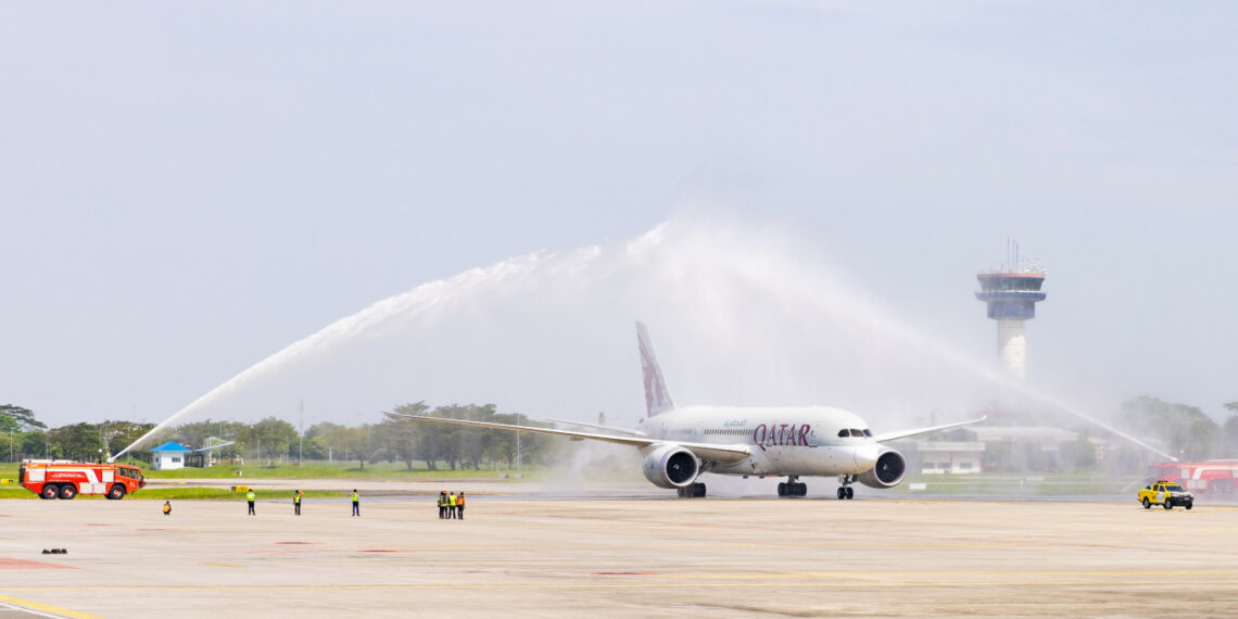 Qatar Airways Boeing 787 touches down in Medan Companies - Travel News, Insights & Resources.