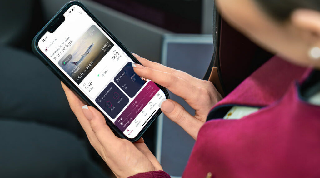 Qatar Airways Equips Cabin Crew with Smartphones for Tailored Passenger - Travel News, Insights & Resources.