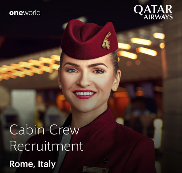 Qatar Airways cerca personale di bordo sabato 3 febbraio a - Travel News, Insights & Resources.