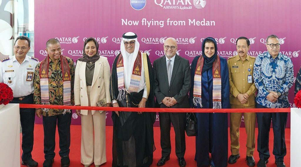 Qatar Airways inaugurato il nuovo volo per Medan ADVtrainingit - Travel News, Insights & Resources.