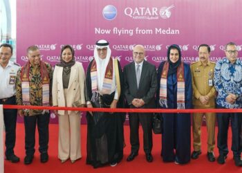 Qatar Airways inaugurato il nuovo volo per Medan ADVtrainingit - Travel News, Insights & Resources.