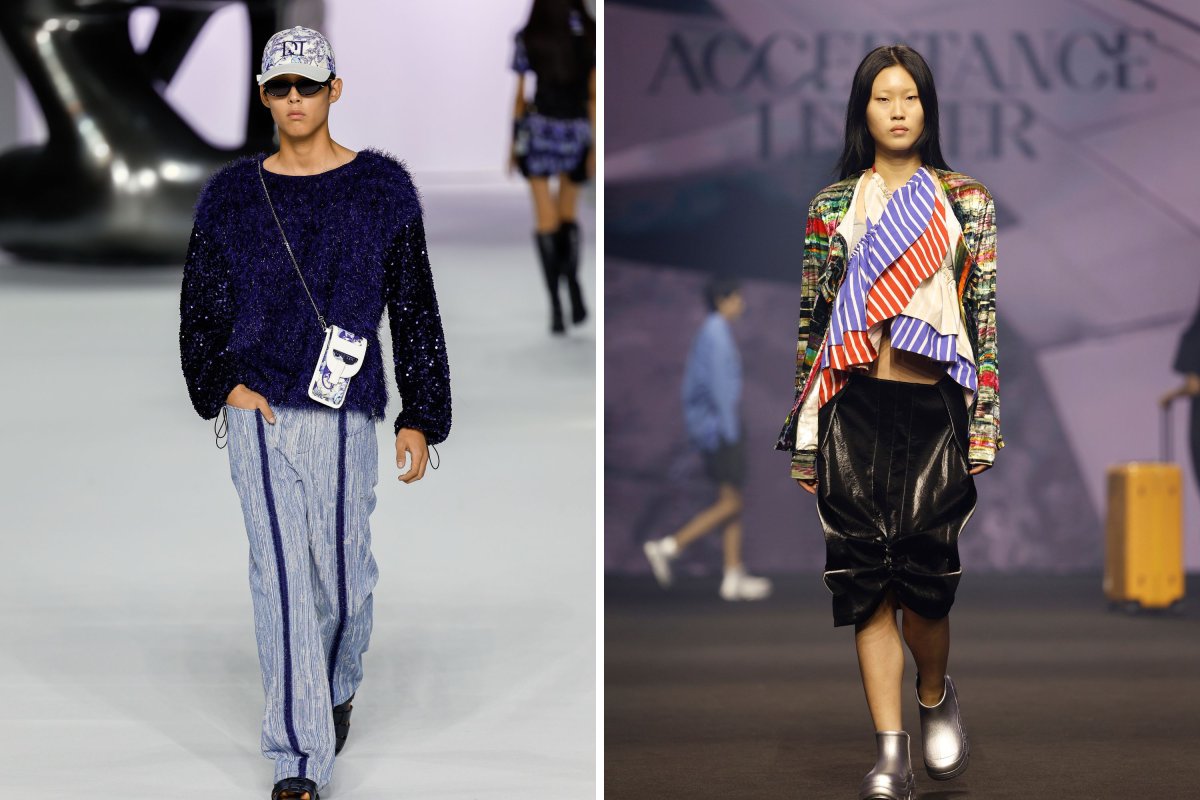 Seoul Fashion Week shows in September 2023.