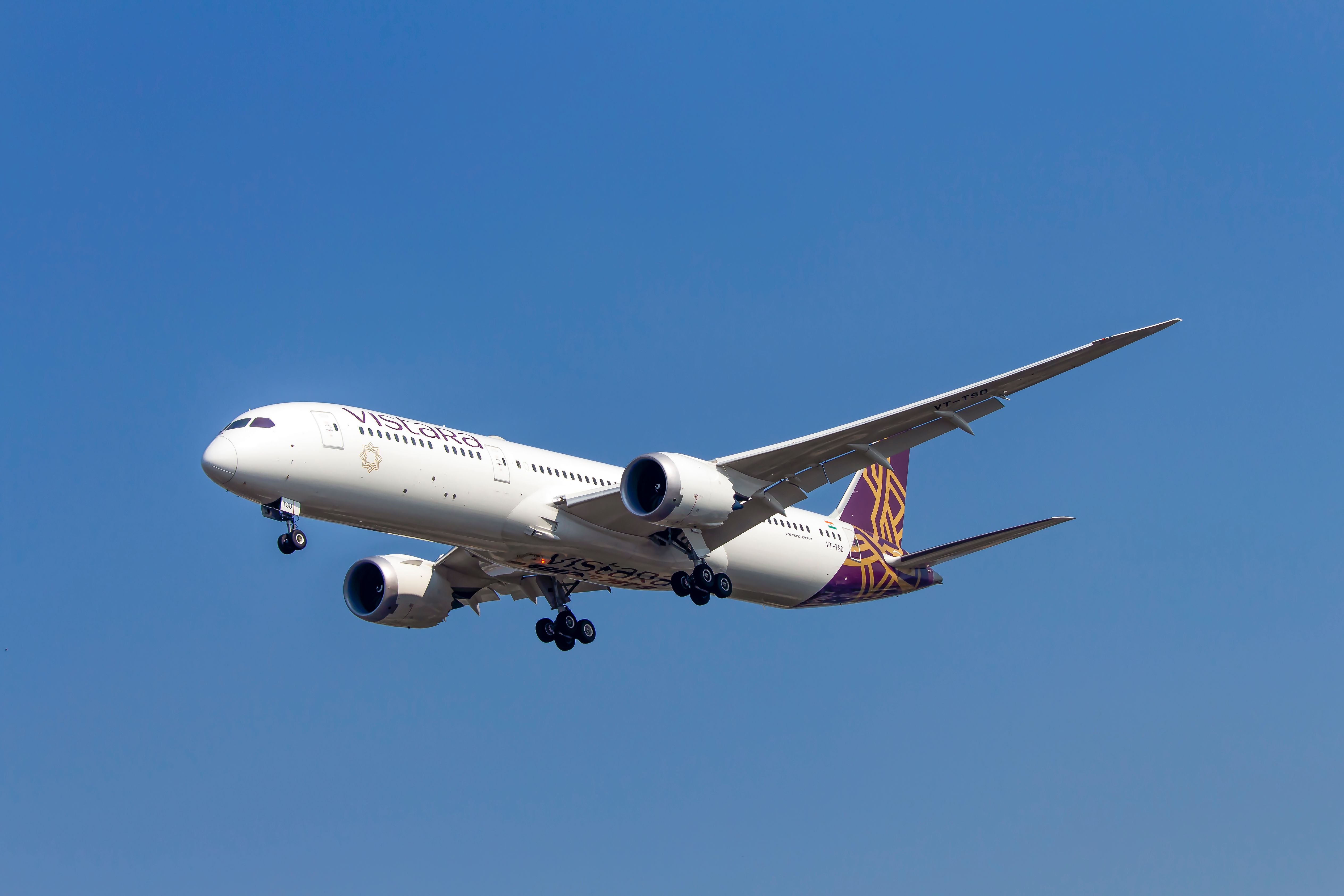 Vistara Boeing 787 Dreamliner