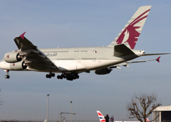 A7 APC Qatar Airways Airbus A380 800 by Lucas Wu AeroXplorer - Travel News, Insights & Resources.