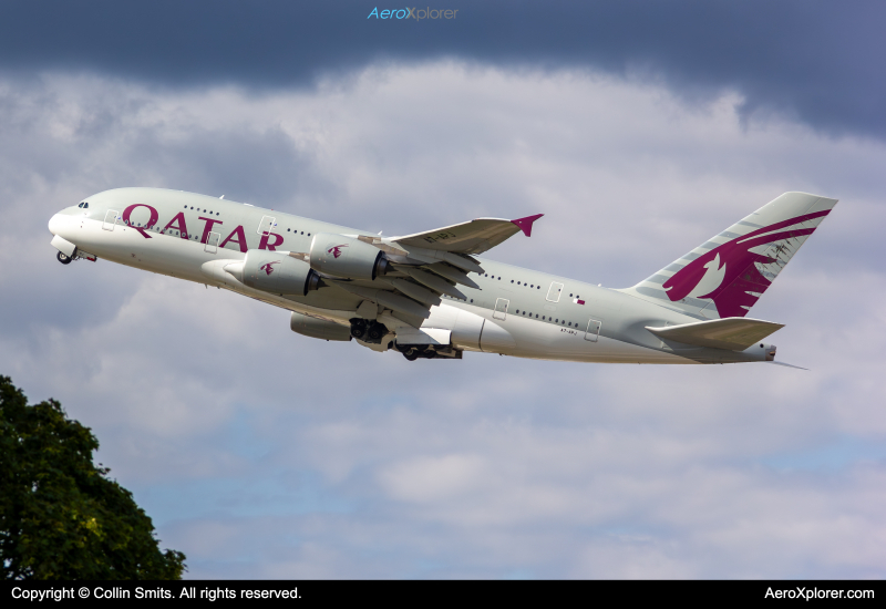 A7 APJ Qatar Airways Airbus A380 800 by Collin Smits AeroXplorer - Travel News, Insights & Resources.