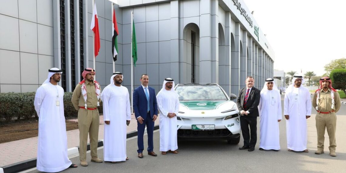 Look Dubai Police add new luxury EV to tourist patrol.com - Travel News, Insights & Resources.