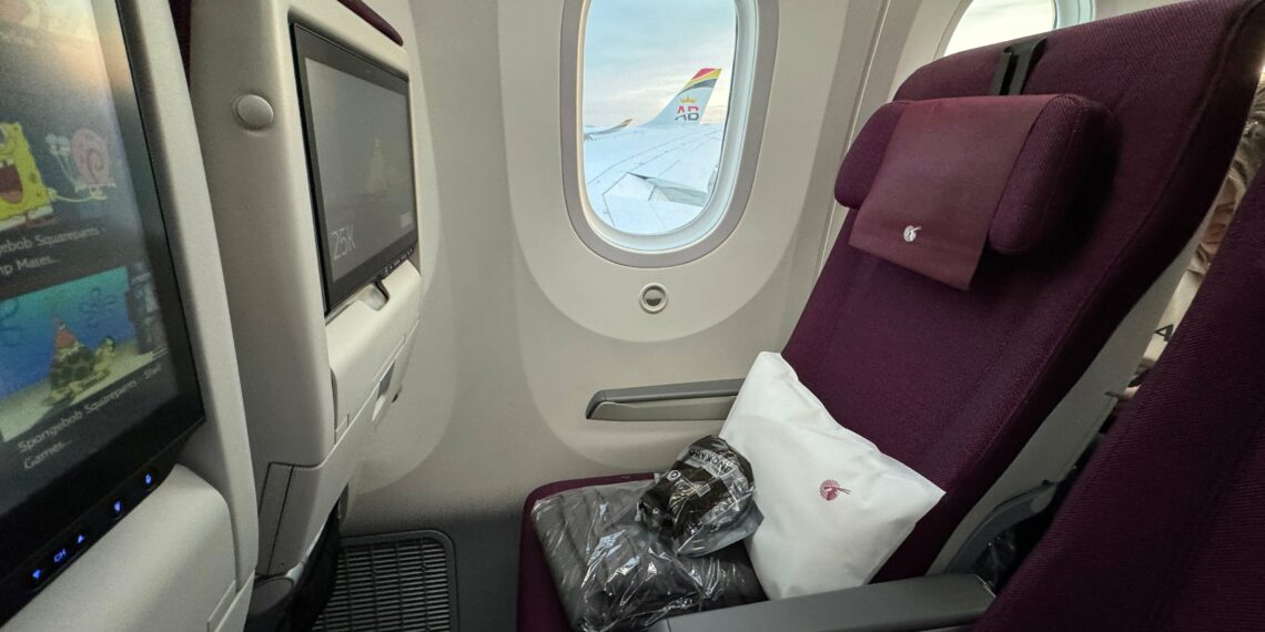 Qatar Airways Boeing 787 9 Economy Class Review WAW to DOH - Travel News, Insights & Resources.