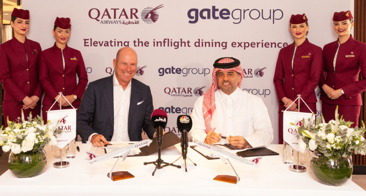 Qatar Airways and gategroup announce new in flight dining partnership - Travel News, Insights & Resources.