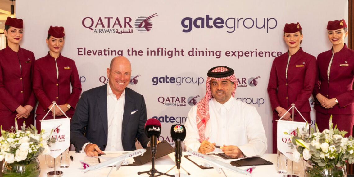 Qatar Airways and gategroup launch new partnership to elevate inflight - Travel News, Insights & Resources.