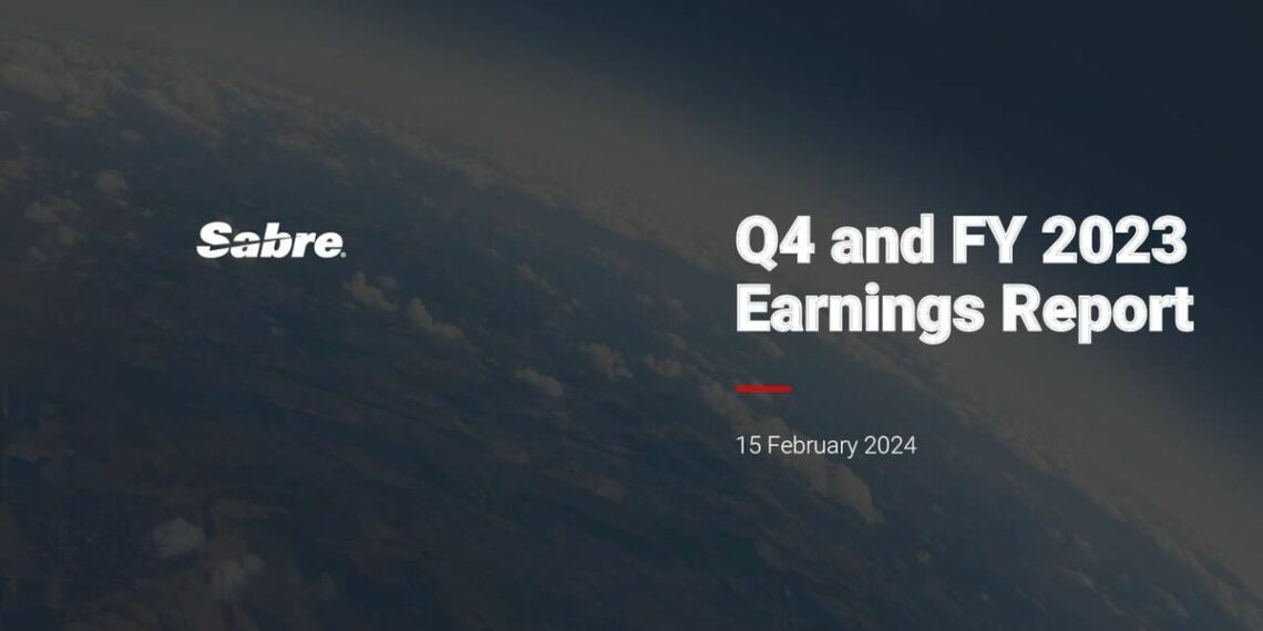 Sabre Corporations Q4 2023 Results Resilience Amidst Challenges - Travel News, Insights & Resources.