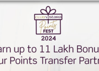 The Club Vistara Points Fest is offering up to 100000 - Travel News, Insights & Resources.