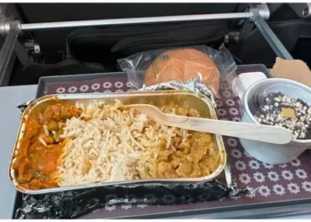 Comparison of Vistara Meal to Hostel Food Sparks Social Media.webp - Travel News, Insights & Resources.