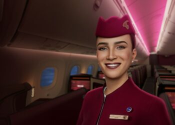 Digital human AI cabin crew Sama takes Qatar Airways brand - Travel News, Insights & Resources.