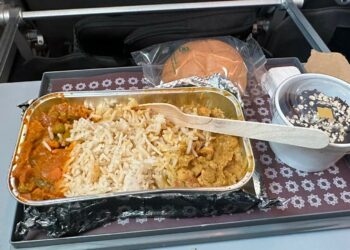 Food vlogger shares sarcastic tweet about Vistara meal calls it - Travel News, Insights & Resources.