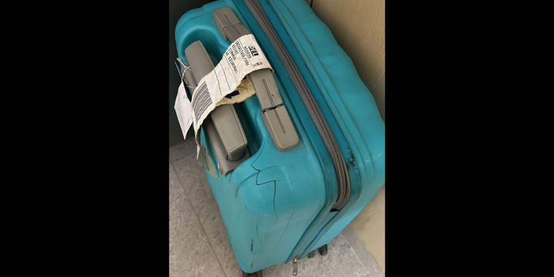 IndiGo passenger receives damaged luggage airline ‘regrets the inconvenience caused - Travel News, Insights & Resources.