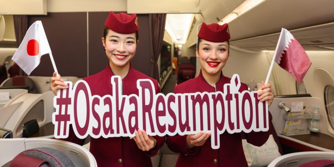 Qatar Airways resumes daily service to Osaka Kansai - Travel News, Insights & Resources.