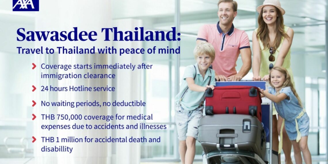 Sawasdee Thailand AXA unveils enhanced travel insurance for international visitors - Travel News, Insights & Resources.