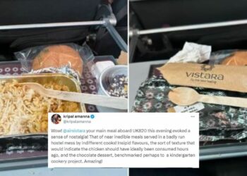 Vlogger calls Vistaras meal ‘inedible bad hostel mess food - Travel News, Insights & Resources.